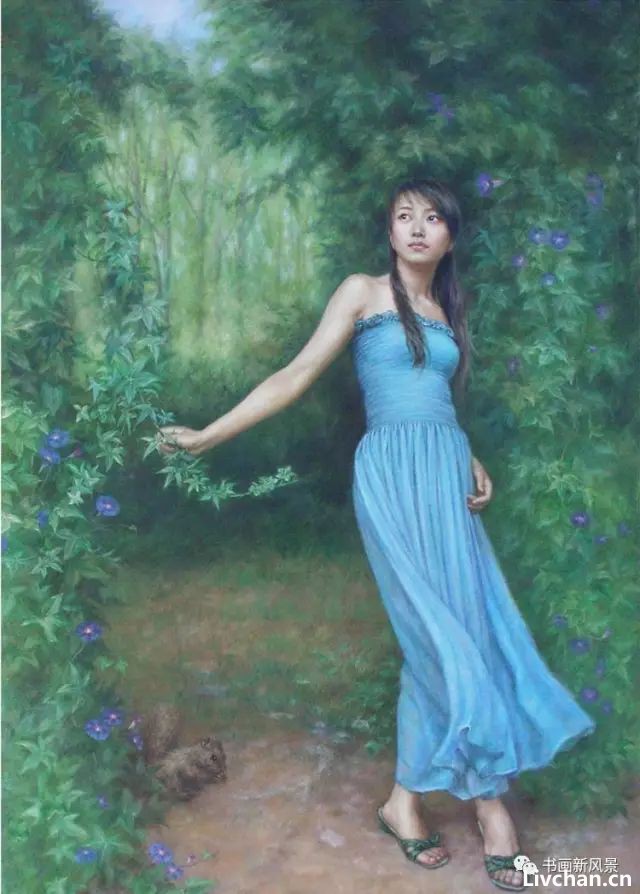美女画家徐小稀人物作品欣赏
