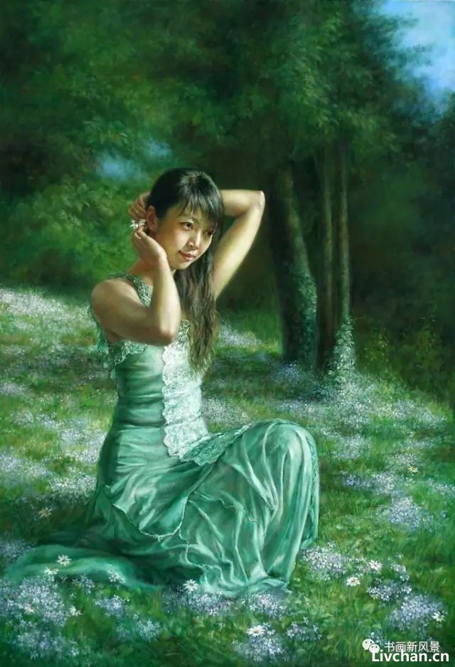 美女画家徐小稀人物作品欣赏