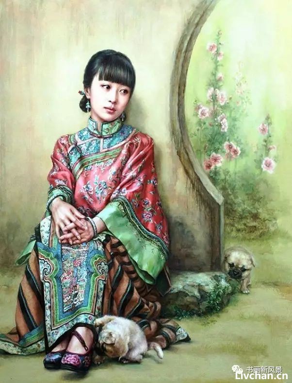 美女画家徐小稀人物作品欣赏
