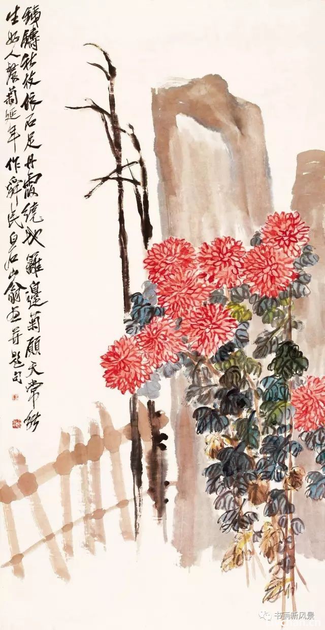 十幅菊画，十首菊诗！美不胜收！