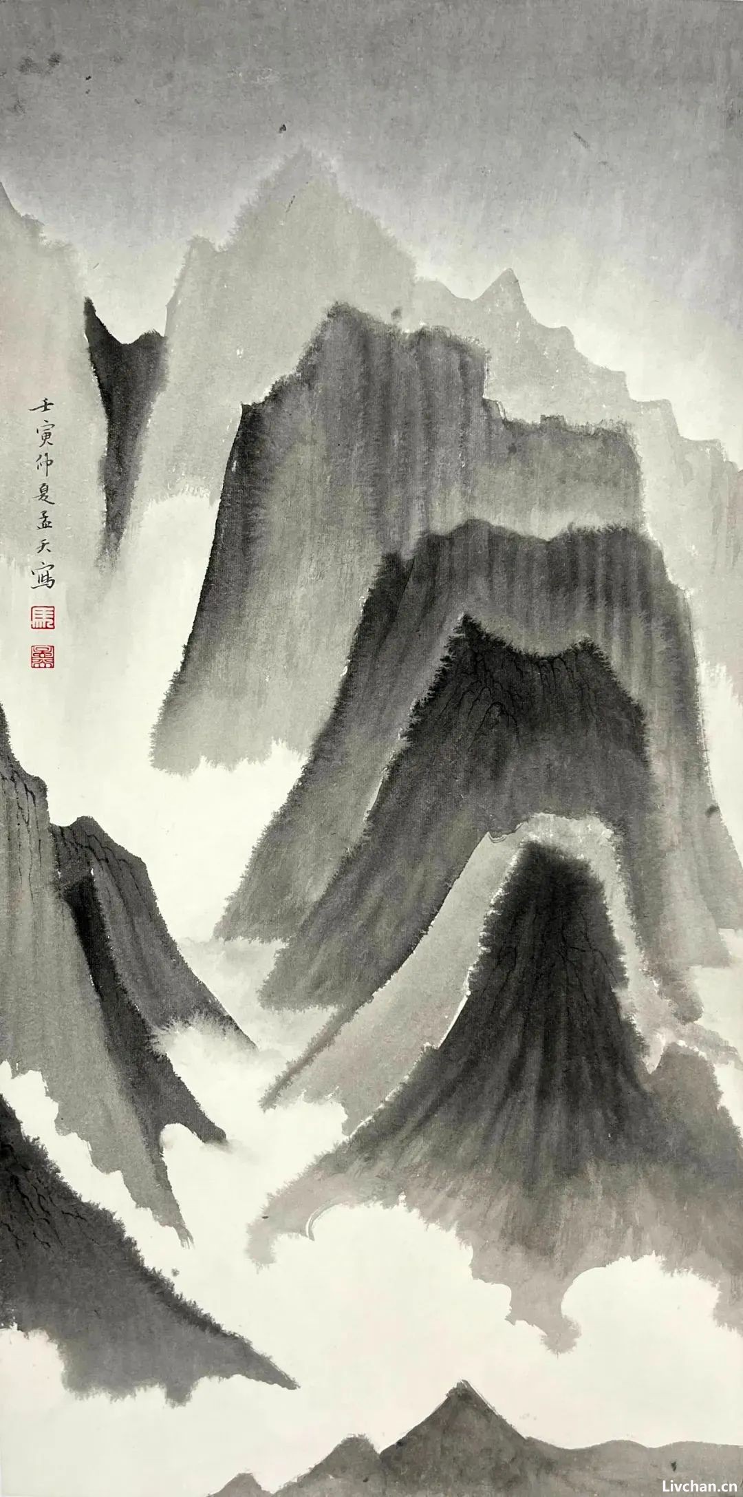 马孟天美术作品——云林心境