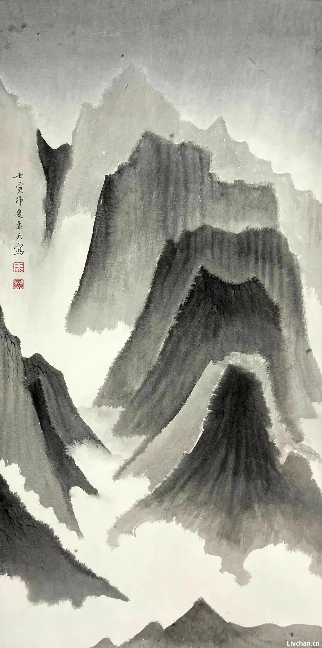 马孟天美术作品——云林心境