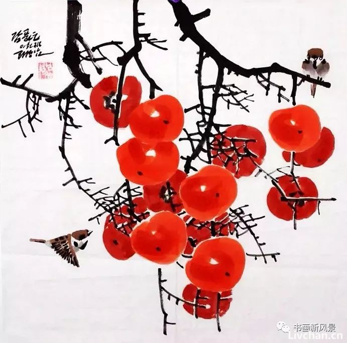 今日霜降，送您36幅柿柿如意图！