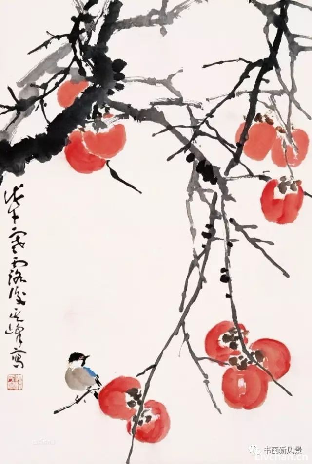 今日霜降，送您36幅柿柿如意图！