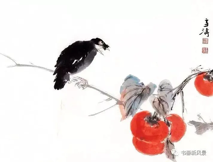 今日霜降,送您36幅柿柿如意图!