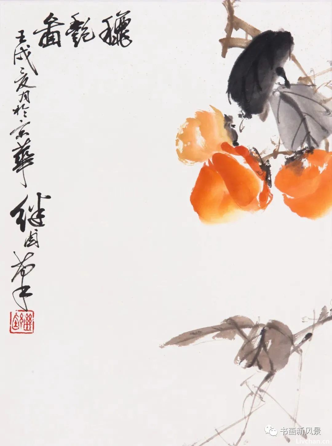 今日霜降，送您36幅柿柿如意图！
