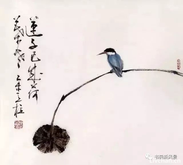 寥寥几笔，给你一个禅意的清秋！