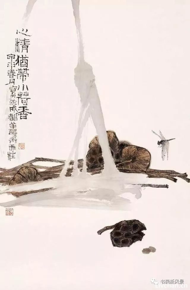 寥寥几笔，给你一个禅意的清秋！