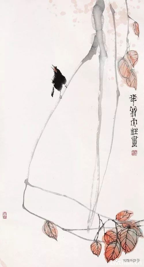 寥寥几笔，给你一个禅意的清秋！