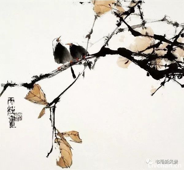 寥寥几笔，给你一个禅意的清秋！