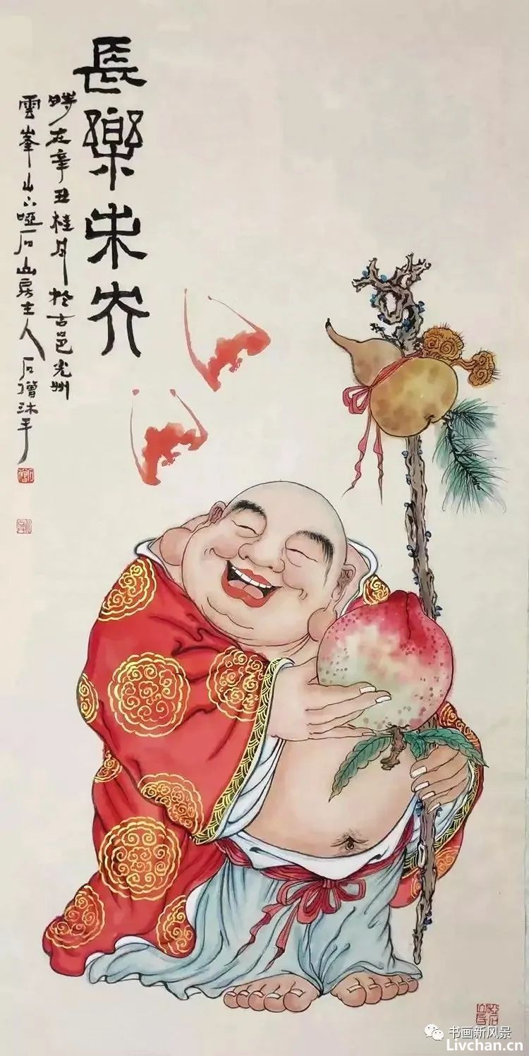 一组小画：东南西北自在，春夏秋冬逍遥