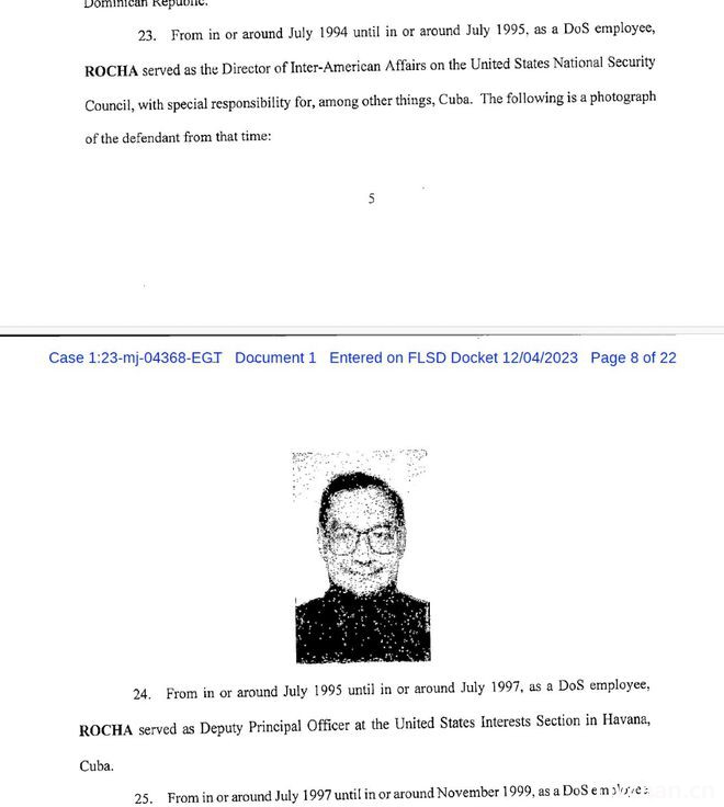 潜伏美国40年，美前外交官被控叛国“第一人”