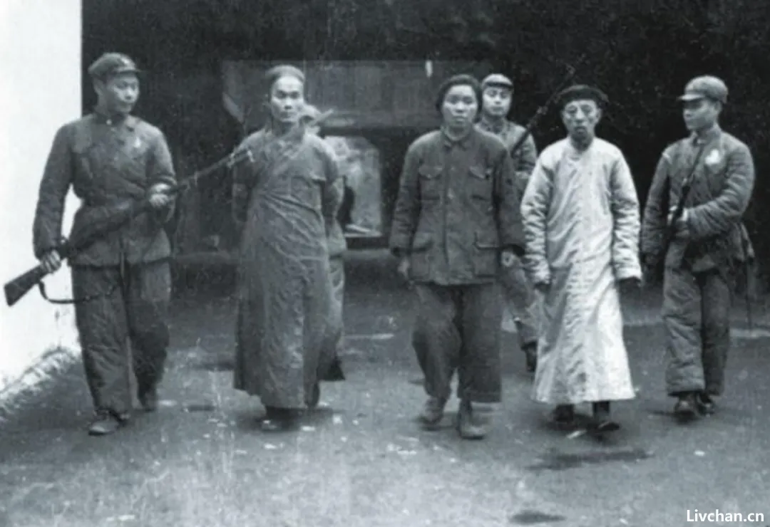 镇压反革命(镇反)的历史老照片
