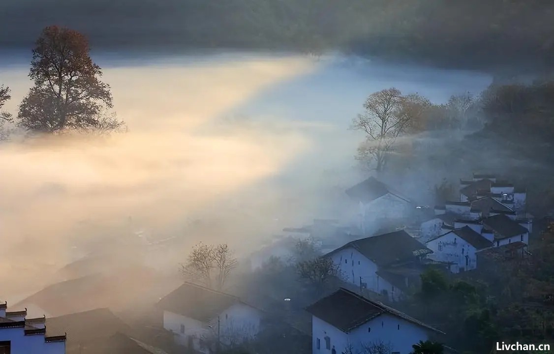 元代周德清的十首散曲，枫林霜叶舞，荞麦雪花飘，又一年秋事了