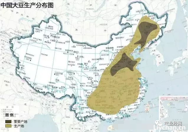 搞农业必看的（最新版）中国农业地图