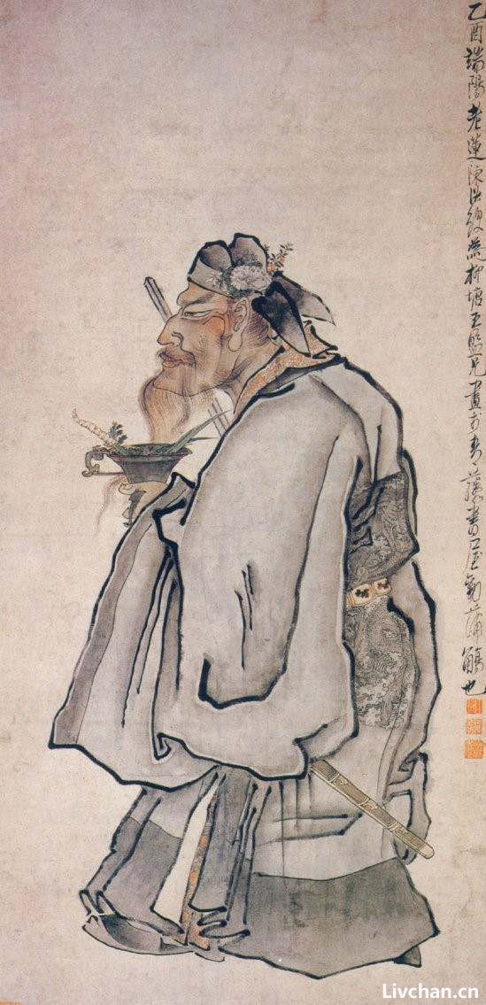 晚潮｜男子簪花