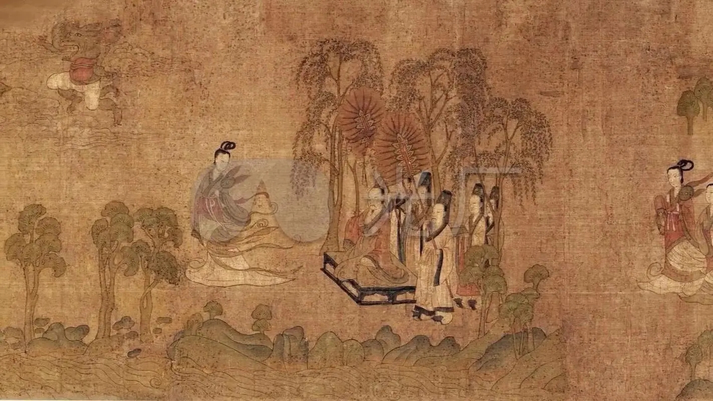《洛神赋图》东晋