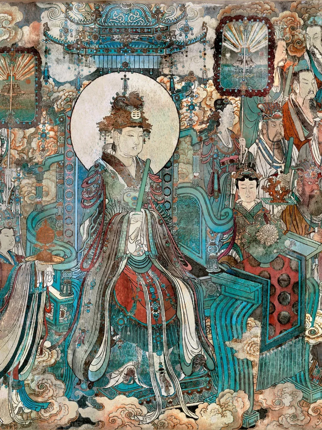 【高清图解】永乐宫《朝元图》壁画观赏指南 