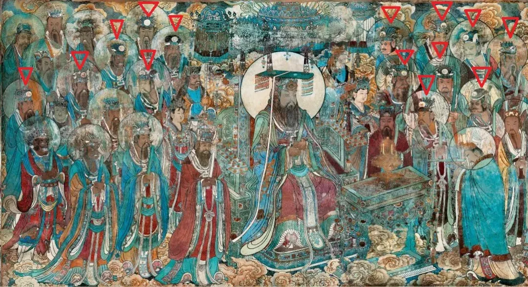 【高清图解】永乐宫《朝元图》壁画观赏指南 