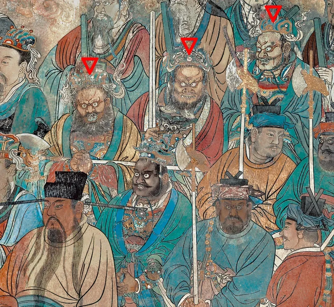 【高清图解】永乐宫《朝元图》壁画观赏指南 