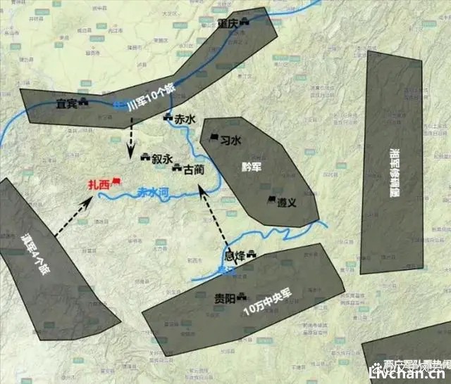 毛主席一生的得意之作——四渡赤水，被选入美国西点军校教材