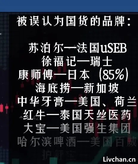 别再吹美国离不开中国产品了，潜伏在中国的美国货，常被看成国货