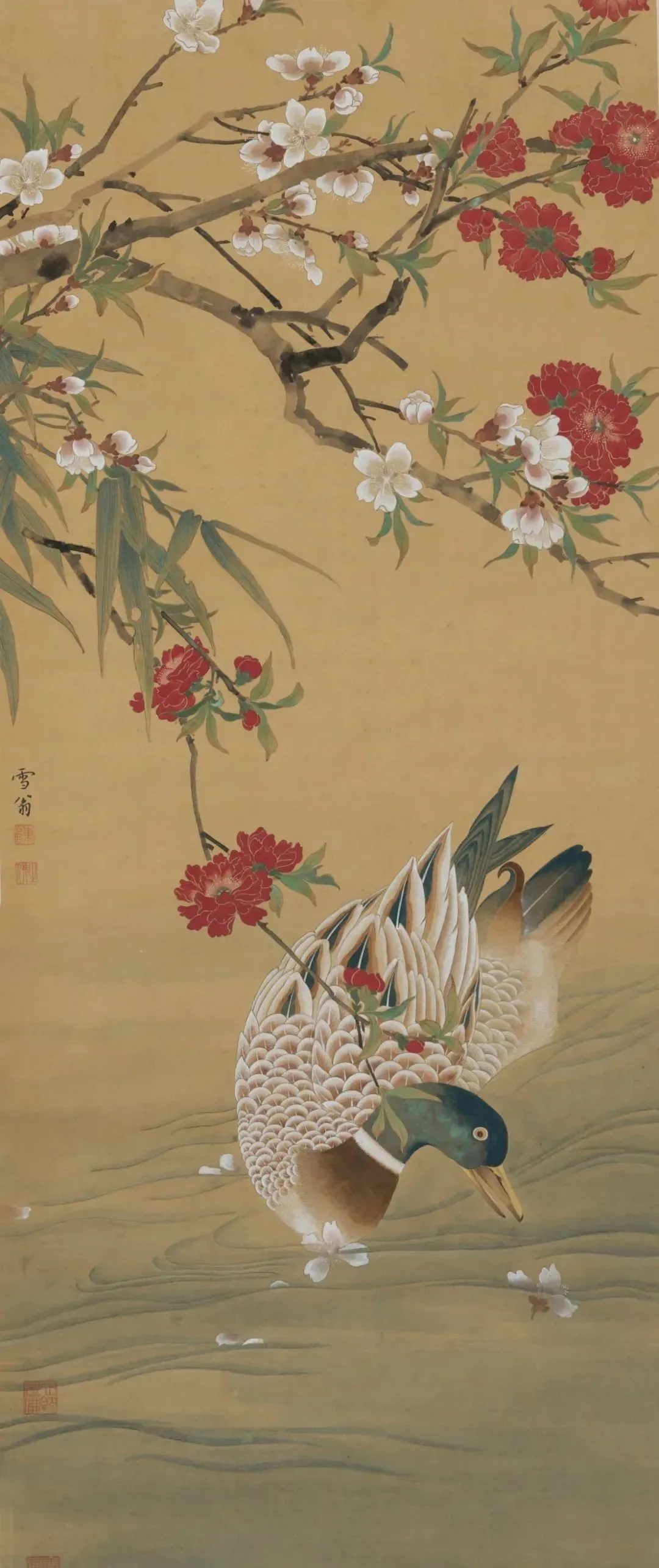 陈之佛的这组工笔花鸟，美啊！
