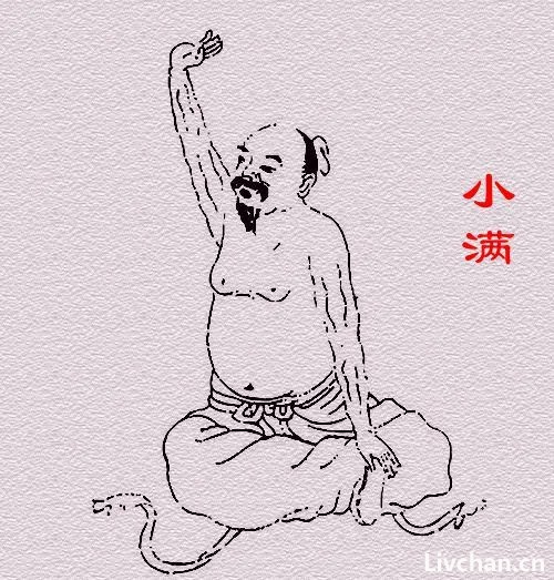 陈抟老祖养生版二十四节气图，太难得了