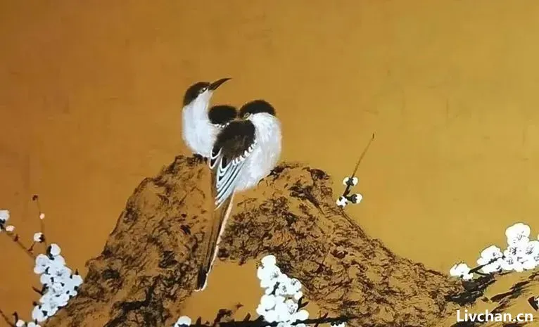 这组花鸟画,闲适宁静、简约唯美!