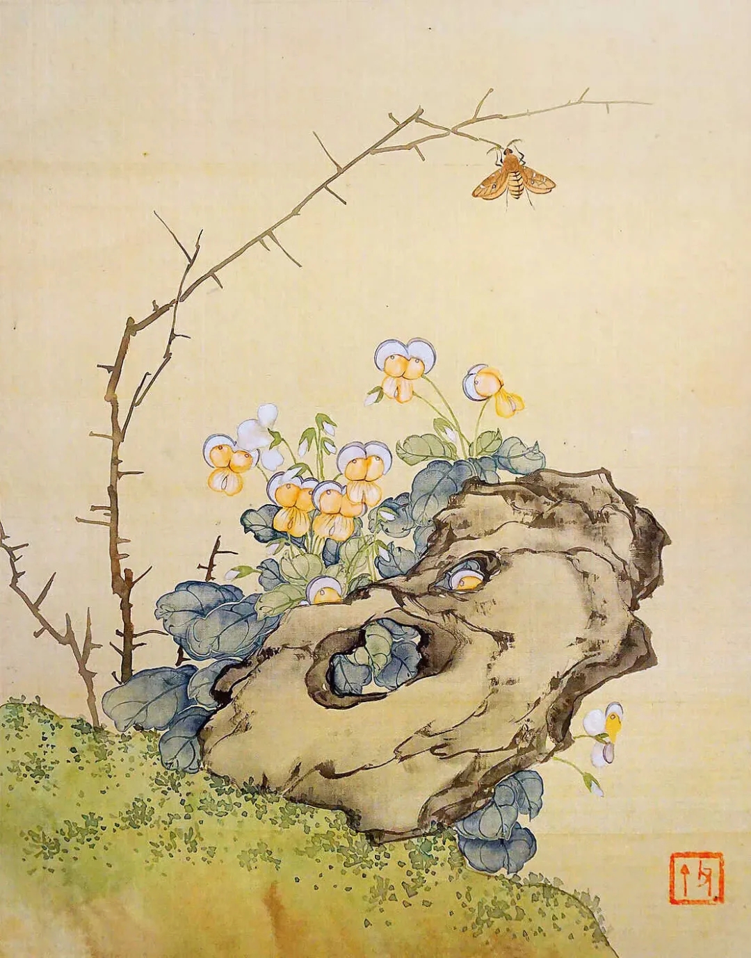 居巢的这组小画，干干净净