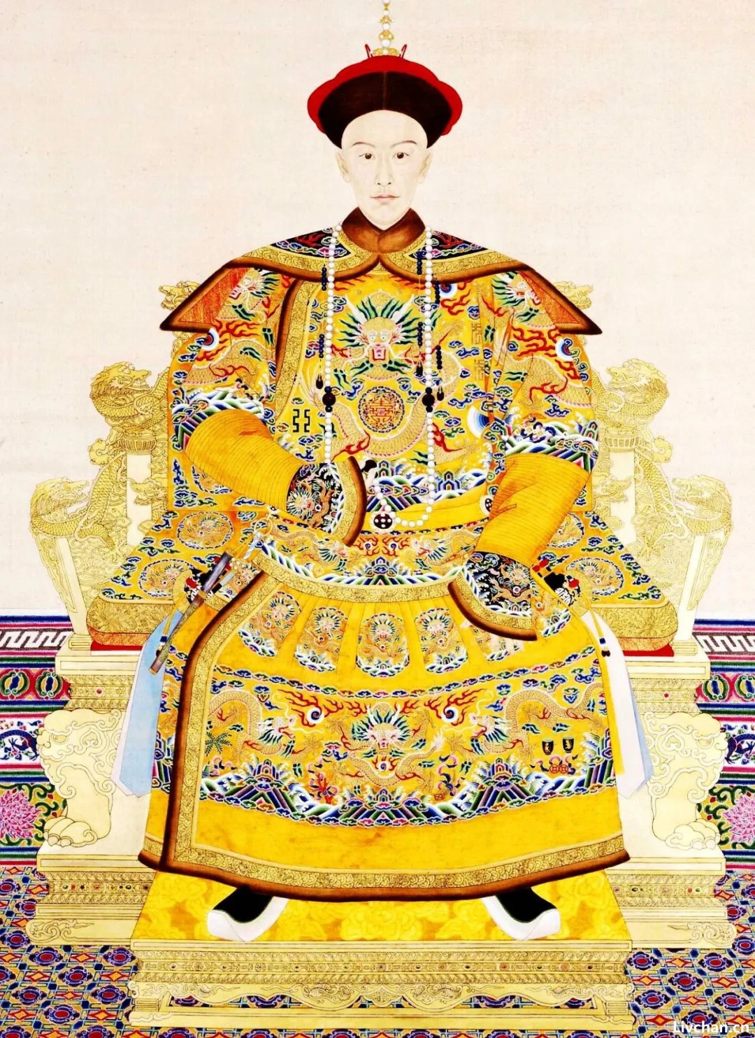 清朝12位帝王妻妾子女人数一览（附高清画像）