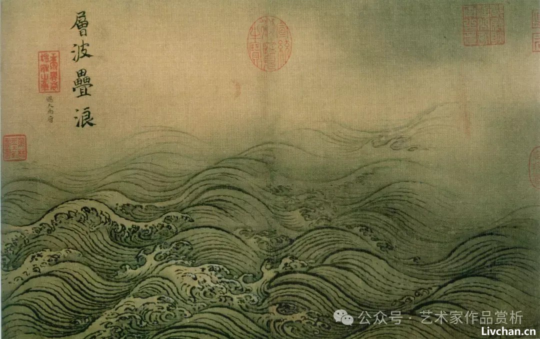 很多人都知道日本葛饰北斋的浮世绘，却很少有人知道宋代-马远的《水图》