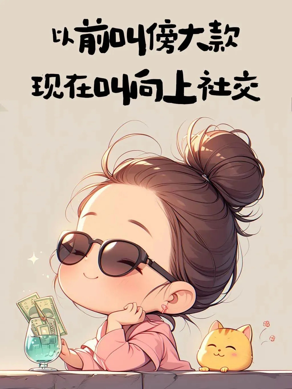 “没钱了！就用鲁迅的方式发朋友圈吧”