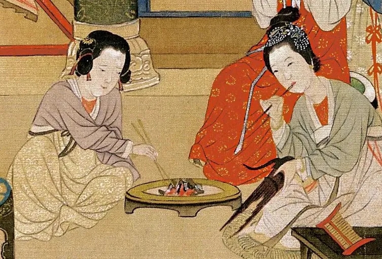 经典名画 | | 仇英《汉宫春晓图》（高清）