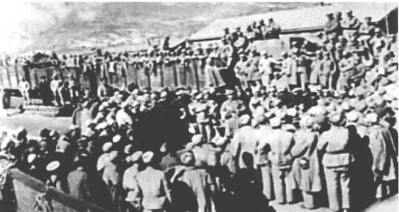 子弟兵重返华北老解放区