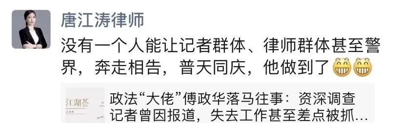 酷吏傅政华