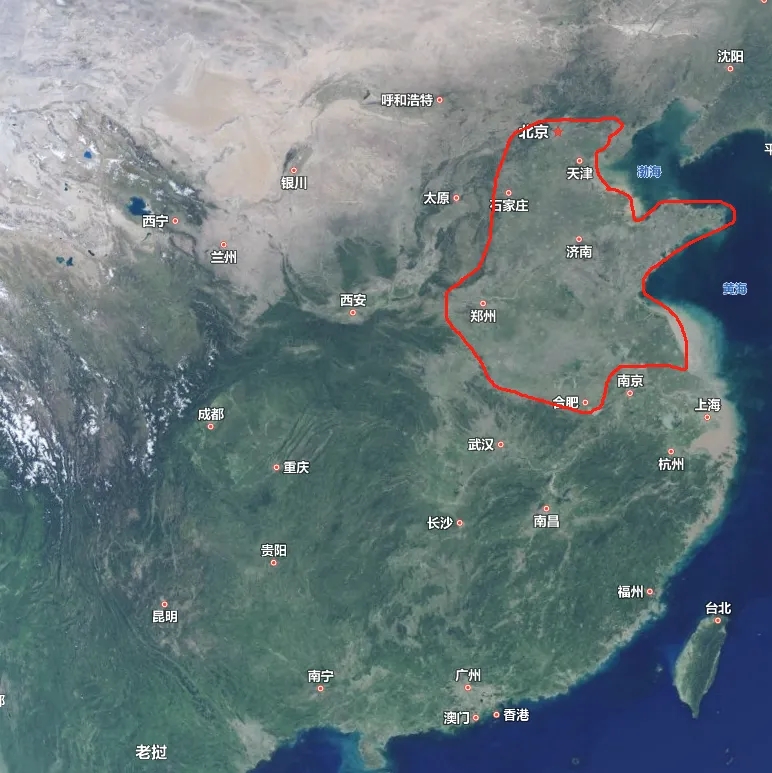 从秦朝到美国，地形图上的龙兴之地都具备一样的特征