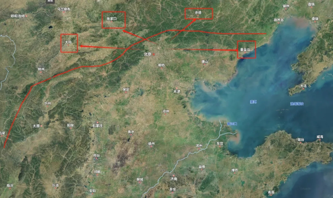 从秦朝到美国，地形图上的龙兴之地都具备一样的特征