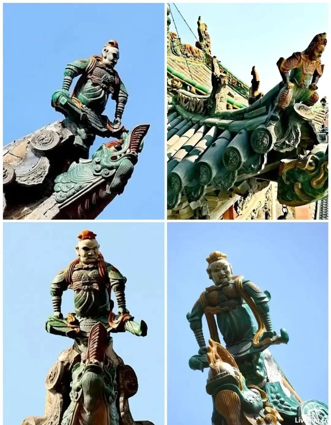 古建中生动有趣的檐角脊饰与檐下角神 古建中生动有趣的檐角脊饰与檐下角神