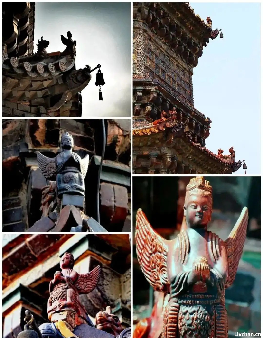 古建中生动有趣的檐角脊饰与檐下角神 古建中生动有趣的檐角脊饰与檐下角神