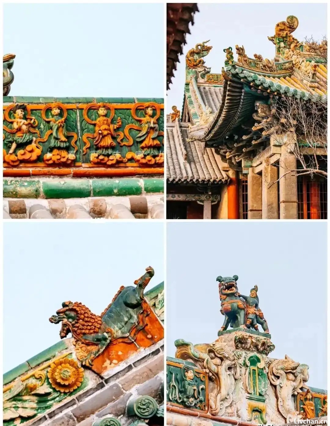 古建中生动有趣的檐角脊饰与檐下角神 古建中生动有趣的檐角脊饰与檐下角神