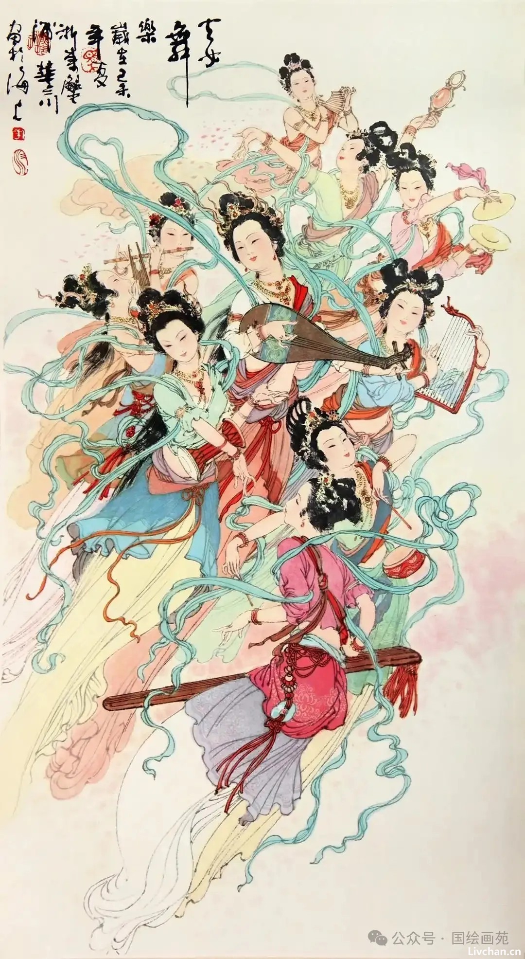 1980年《中国古代神话》老挂历,一图一传说! 1980年《中国古代神话》老挂历,一图一传说!