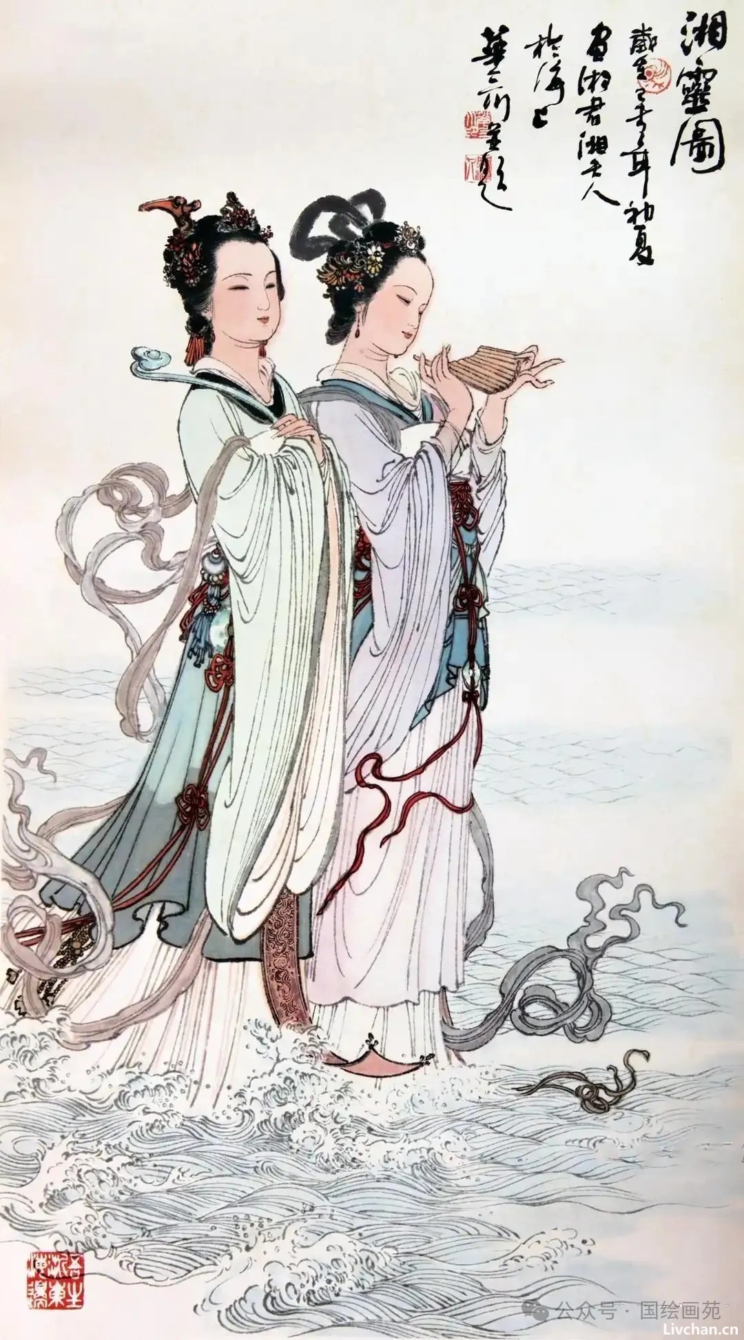 1980年《中国古代神话》老挂历,一图一传说! 1980年《中国古代神话》老挂历,一图一传说!