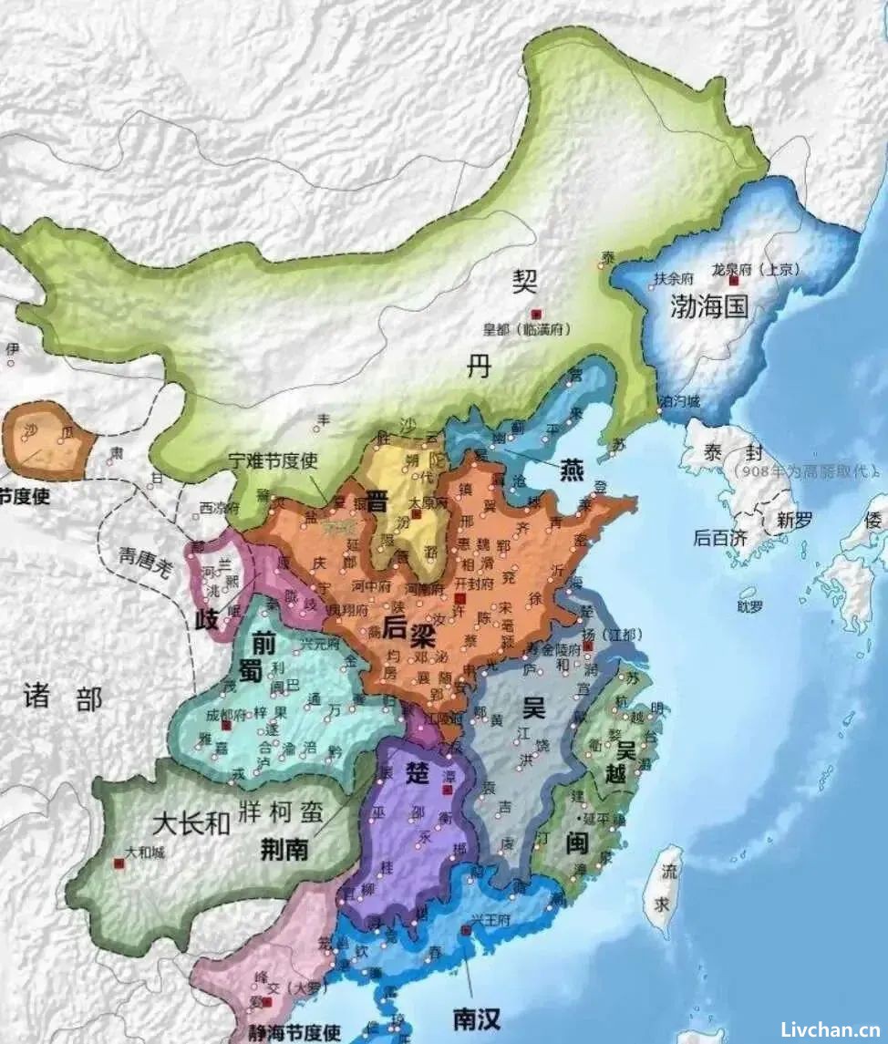 五代十国很混乱么？其实历史很简单