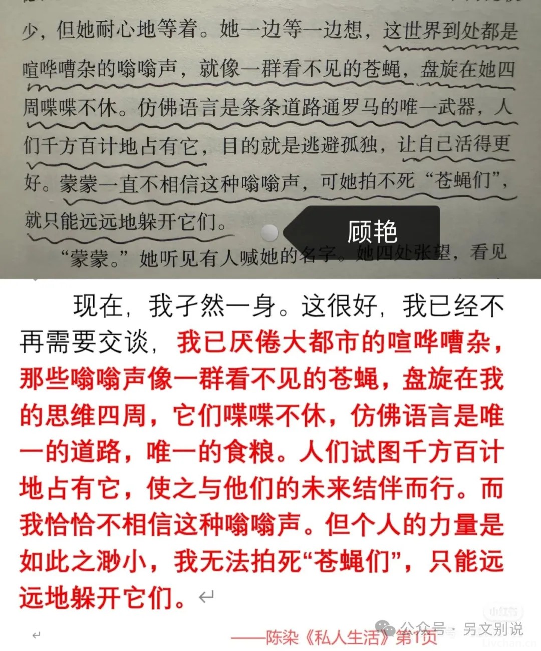 女作家顾艳大量抄袭多个著名作家作品