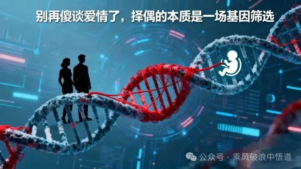 择偶，本质上是在为你的下一代精心"筛选基因"