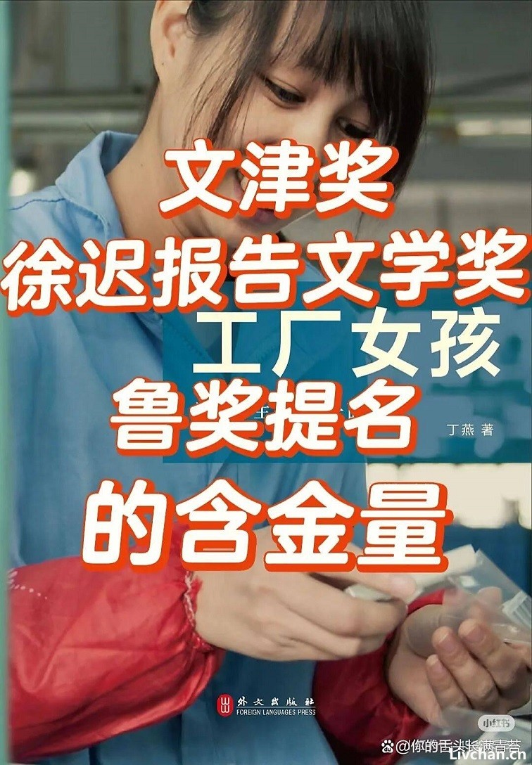 "文津奖得主丁燕的《工厂女孩》被曝大段抄袭张爱玲等名家，连比喻都直接复制