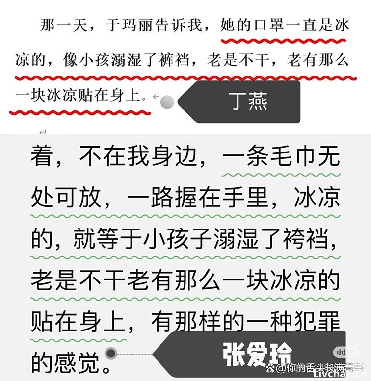"文津奖得主丁燕的《工厂女孩》被曝大段抄袭张爱玲等名家，连比喻都直接复制