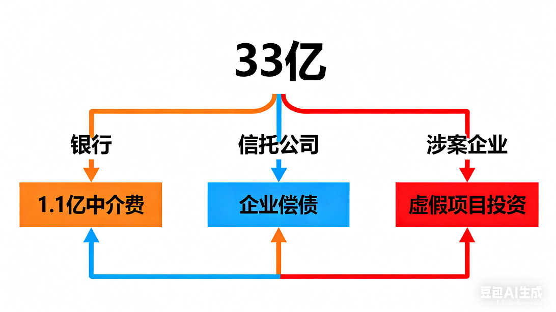 完美骗局，2014年银行内外勾结被骗贷33亿