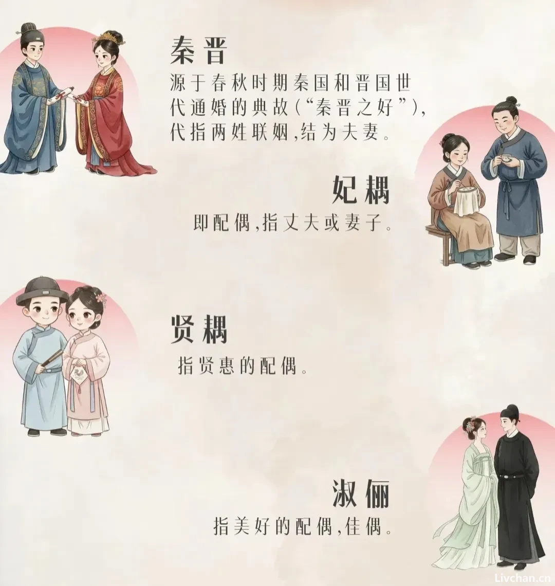 古代姻缘美称